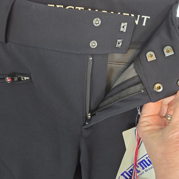 Perfect Moment Aurora Flare Ski Pants Black Dermizax Stretch Size XL NWT - Picture 5 of 13